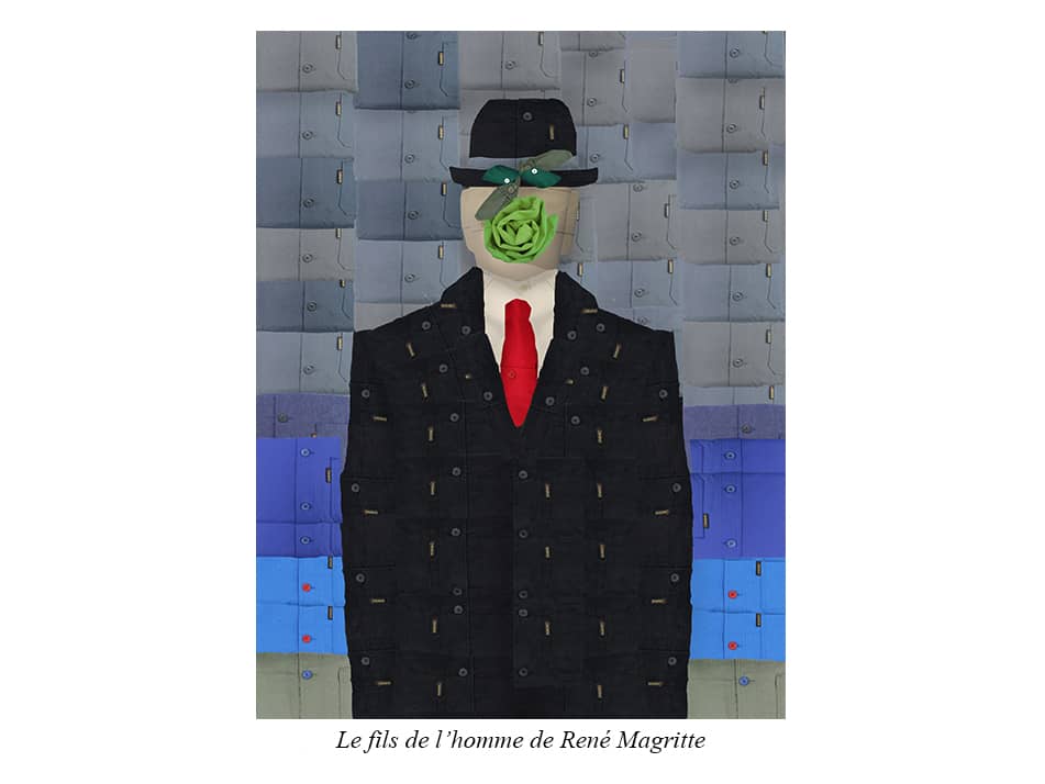 Le fils de l'homme de René Magritte