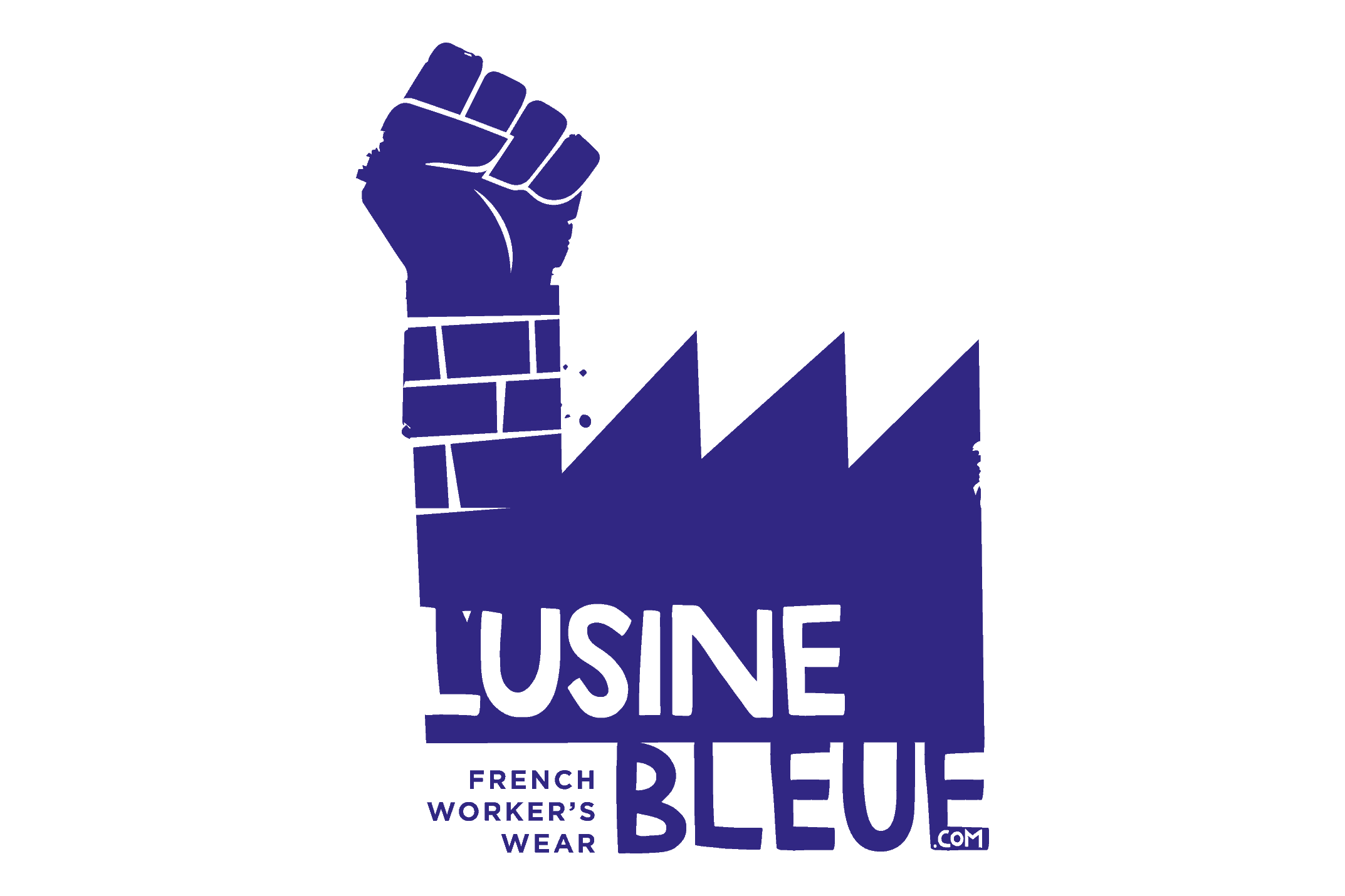 logo usine bleue