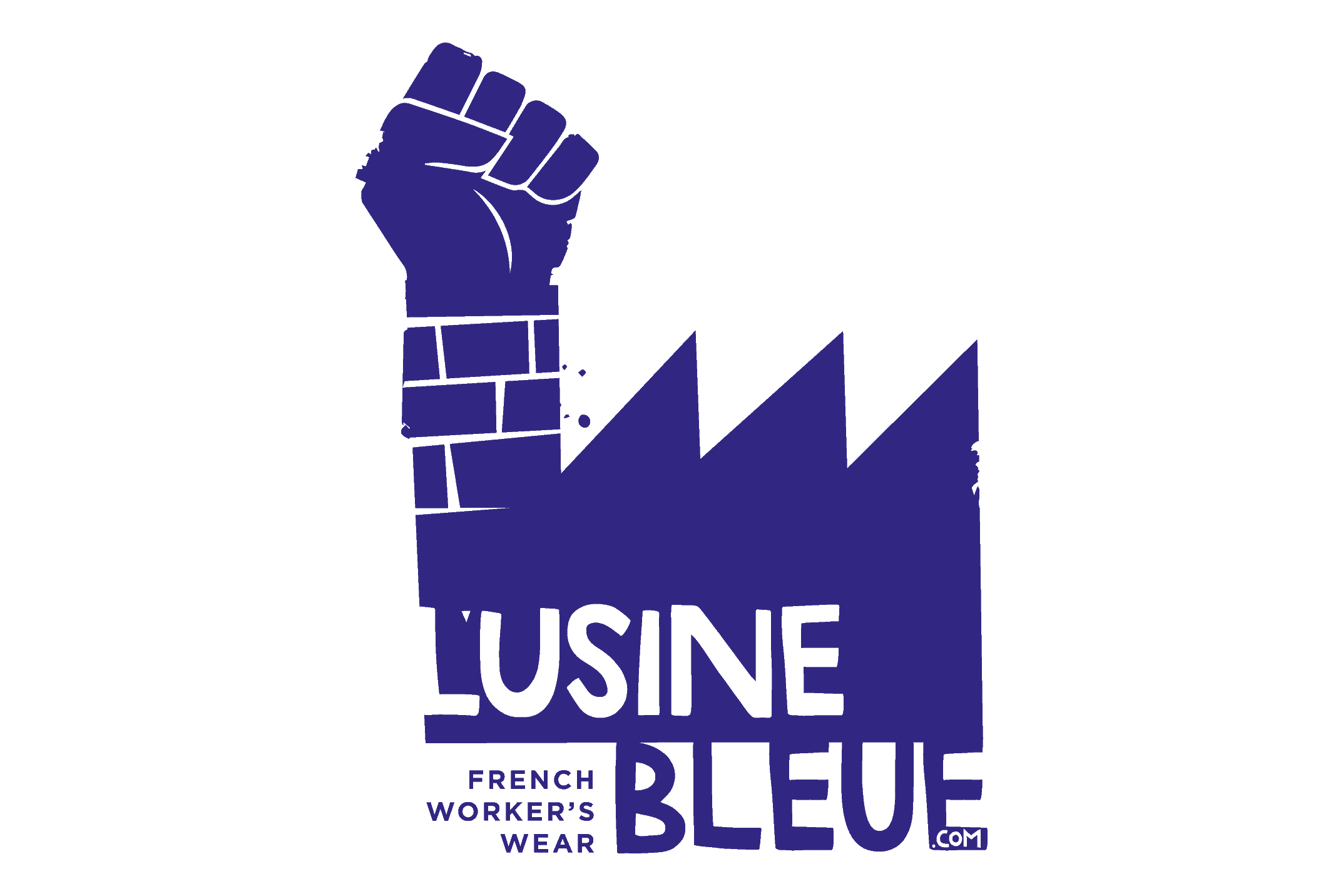 logo usine bleue