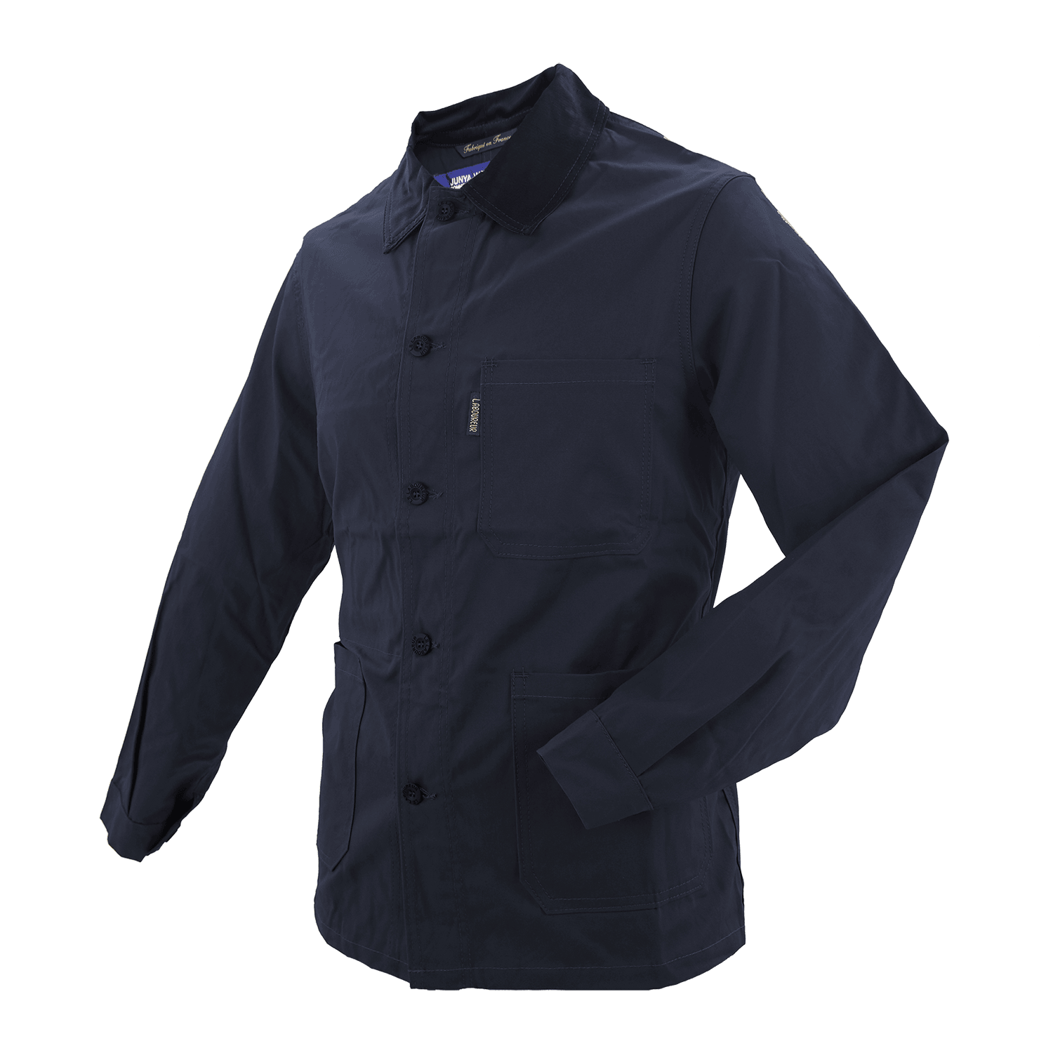 COMME des GARCONS COMME des GARCONS cotton CommeCom Wrinkles processed round collar Jacket RO-J022 beige XS